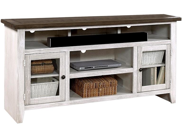 Aspenhome Living Room 65 Inch Console With 2 Doors WME1065-DBK At Norwood Furniture