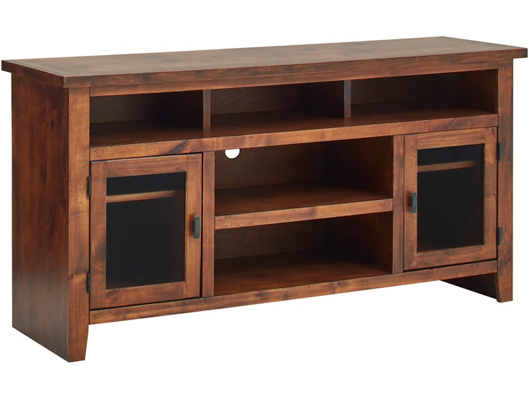 aspenhome Living Room 65 Inch Console with Doors DG1065-TOB at Norwood Furniture
