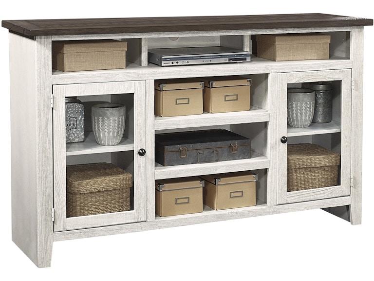 aspenhome Living Room 65 Inch Highboy Console with 2 Doors WME1244-DWT at Norwood Furniture