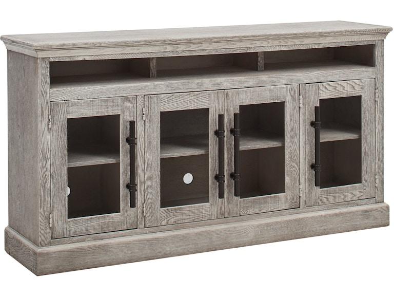 aspenhome Living Room 73 Inch Highboy Console with 4 Doors WKM1255-HGR at Norwood Furniture
