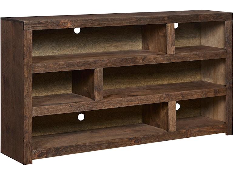 aspenhome Living Room 73 Inch Highboy Open Console DPP1373-SBR at Norwood Furniture