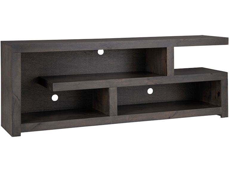 aspenhome Living Room 73 Inch Open Console DPP1073-SBR at Norwood Furniture