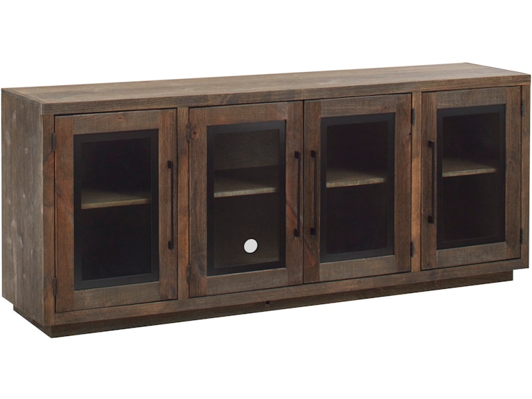 aspenhome Living Room 74 Inch Console with 4 Doors WKA1250-CAS at Norwood Furniture
