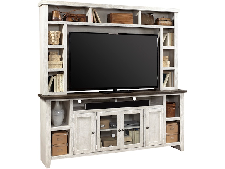 aspenhome Living Room 84 Inch Console and Hutch WME-442 at Norwood Furniture