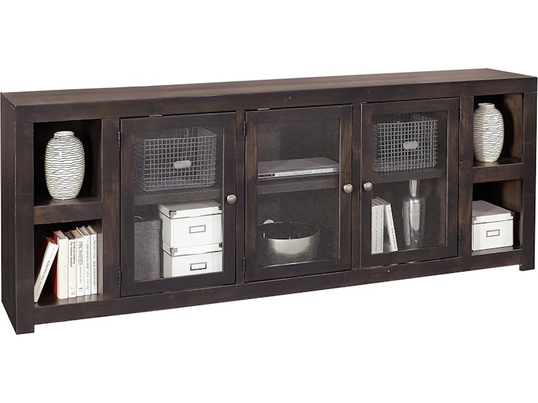 aspenhome Living Room 84 Inch Console with 3 Doors DY1263-GHT at Norwood Furniture