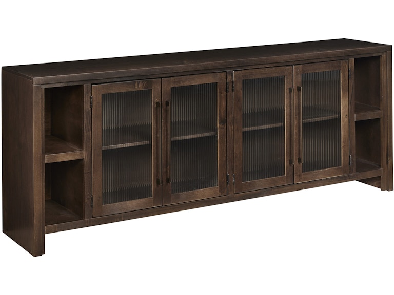 aspenhome Living Room 84 Inch Console with 4 Doors MUU1260-ESP at Norwood Furniture