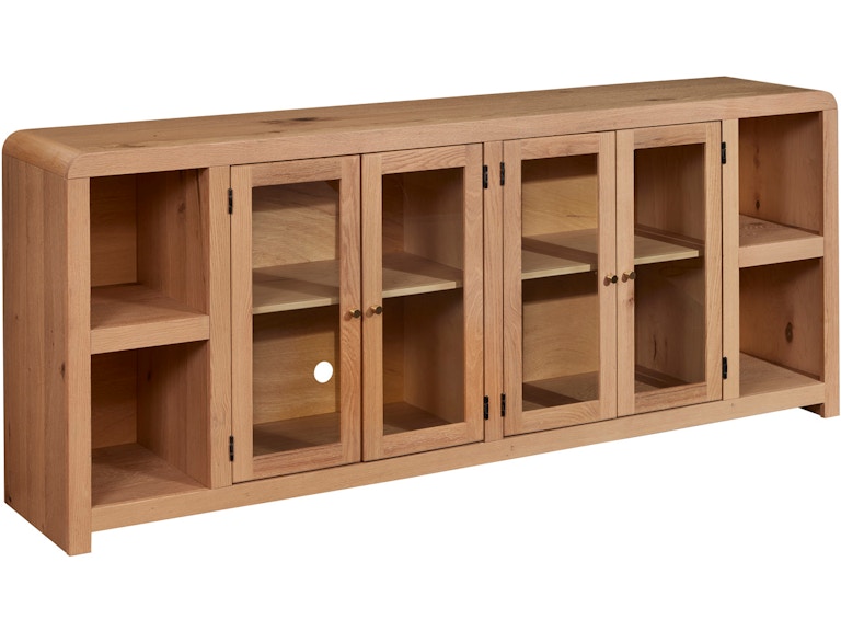 aspenhome Living Room 84 Inch Console with 4 Doors KOO1260-BLO at Norwood Furniture