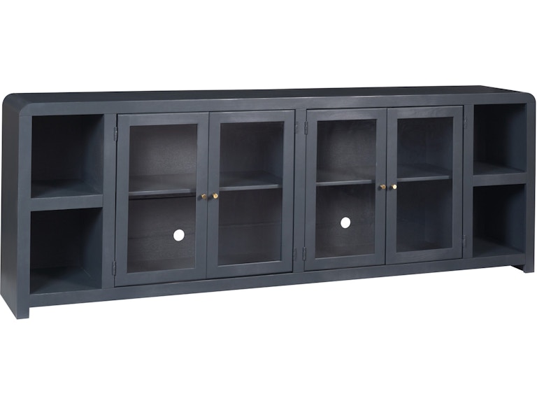 aspenhome Living Room 96 Inch Console with 4 Doors MYY1270-WHI at Norwood Furniture