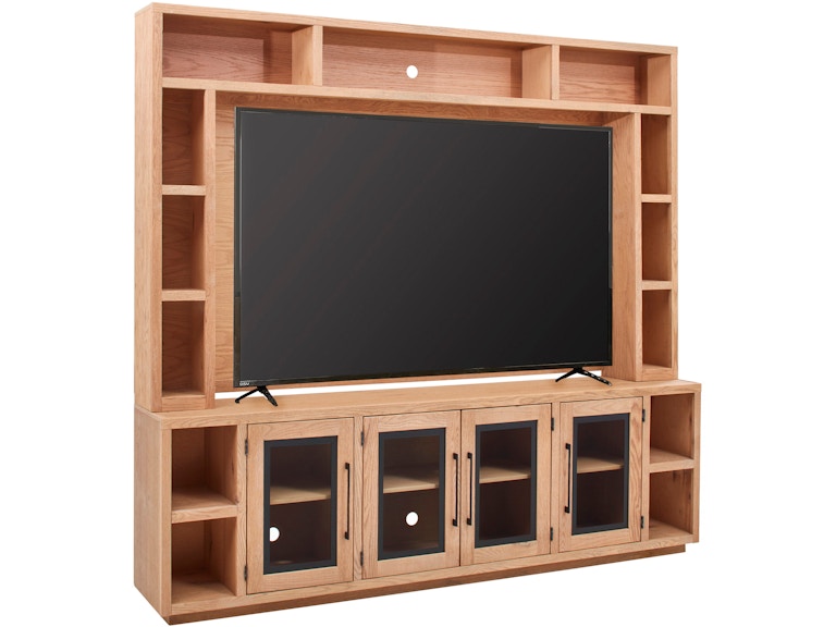 aspenhome Living Room 97 Inch Console and Hutch WKA-435 at Norwood Furniture