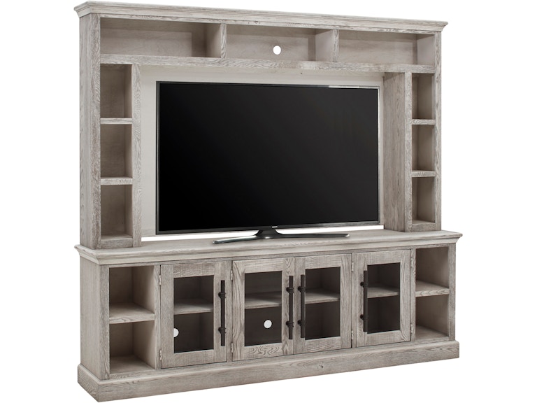 aspenhome Living Room 97 Inch Console and Hutch WKM-436 at Norwood Furniture