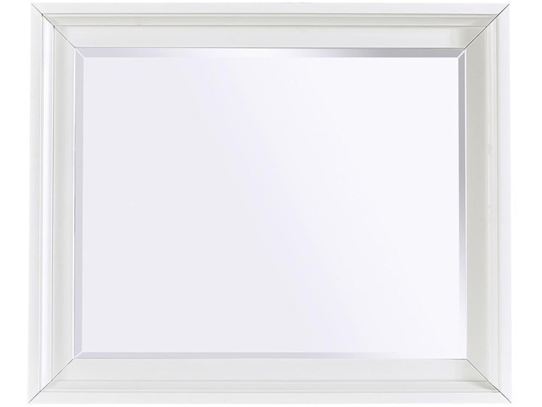 aspenhome Mirrors Chesser Mirror ICB-463-WHT at Norwood Furniture