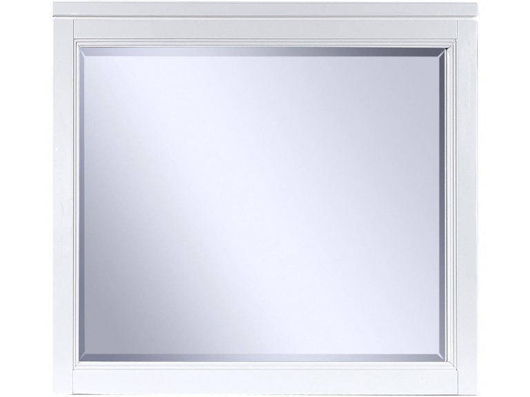 aspenhome Mirrors Landscape Mirror I32-463-WHT at Norwood Furniture