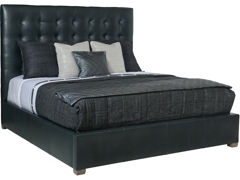 Bernhardt Interiors Bedroom Avery Leather Panel Bed K1473 at Norwood Furniture