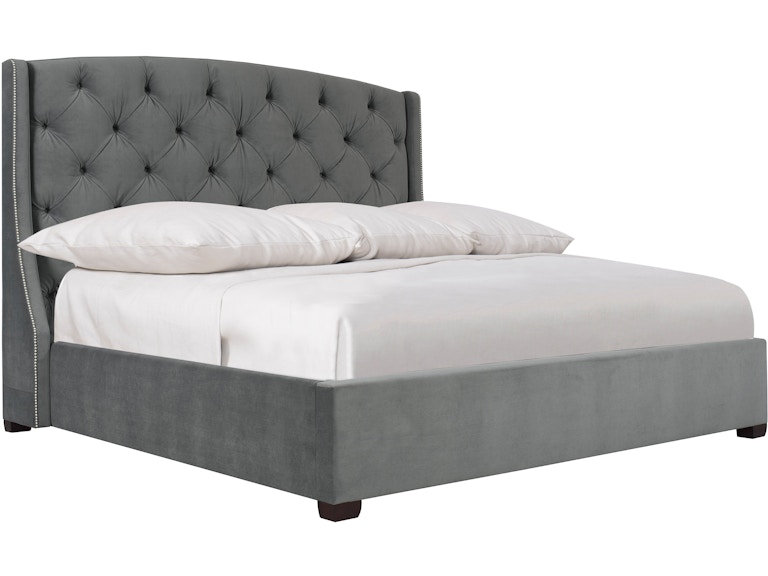 Bernhardt Interiors Bedroom Jordan Fabric Shelter Bed K1501 at Norwood Furniture