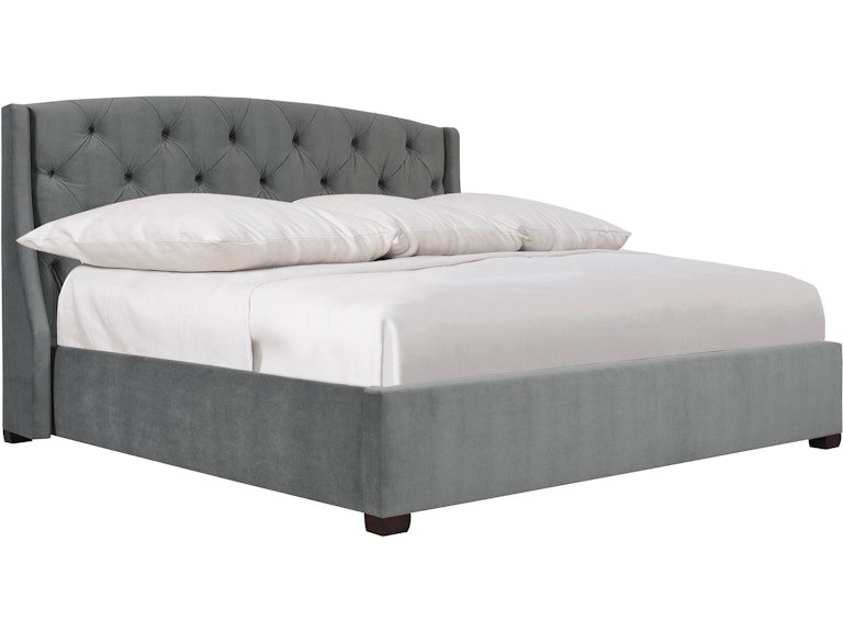 Bernhardt Interiors Bedroom Jordan Fabric Shelter Bed K1498 at Norwood Furniture