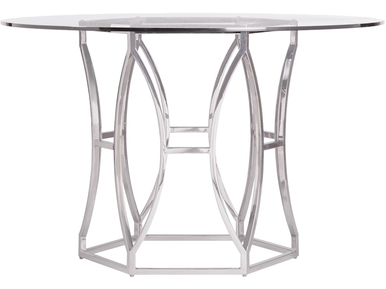 Bernhardt Interiors Casual Dining Argent Dining Table K1845 at Norwood Furniture