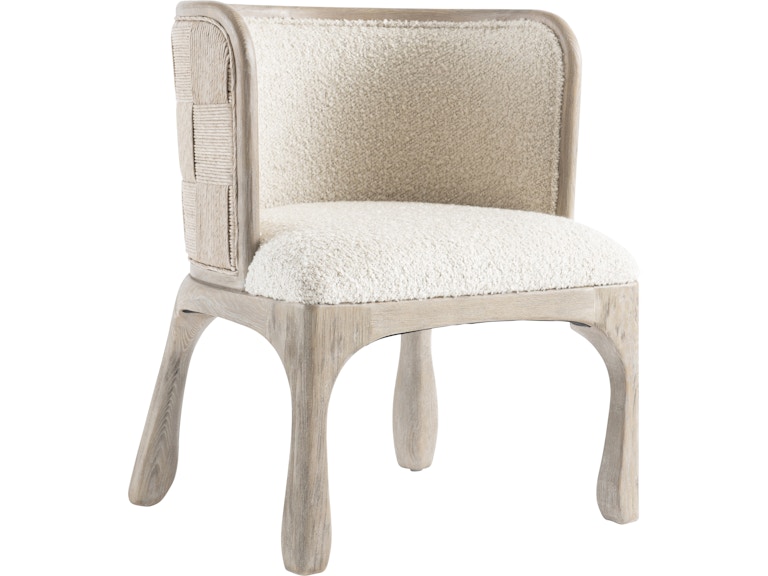 Bernhardt Interiors Casual Dining Cayo Fabric Arm Chair 313566 at Norwood Furniture