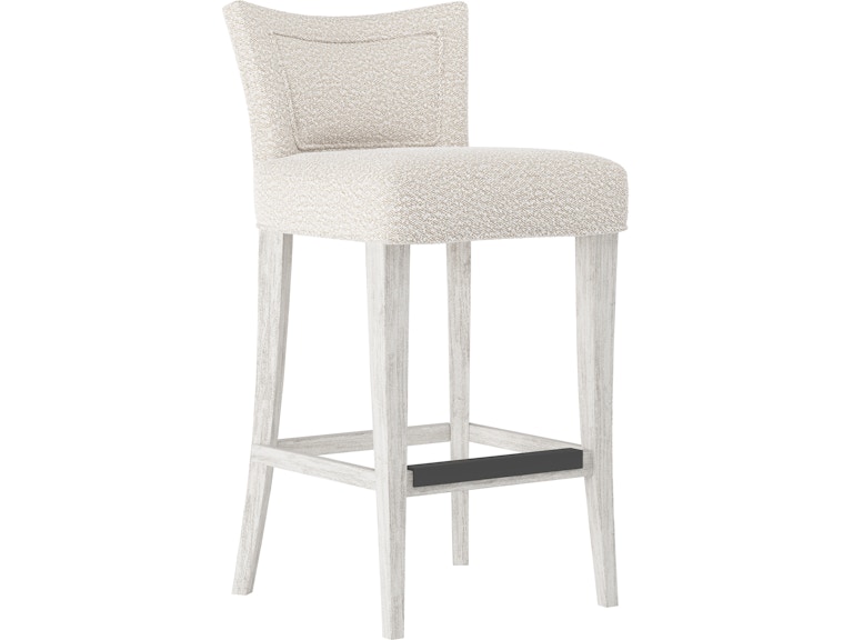 Bernhardt Interiors Casual Dining Giles Fabric Bar Stool 301588W at Norwood Furniture