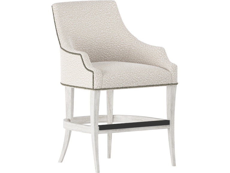 Bernhardt Interiors Casual Dining Keeley Fabric Counter Stool 348587W at Norwood Furniture
