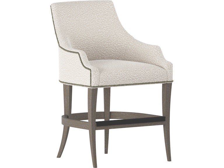 Bernhardt Interiors Casual Dining Keeley Fabric Counter Stool 348587N at Norwood Furniture