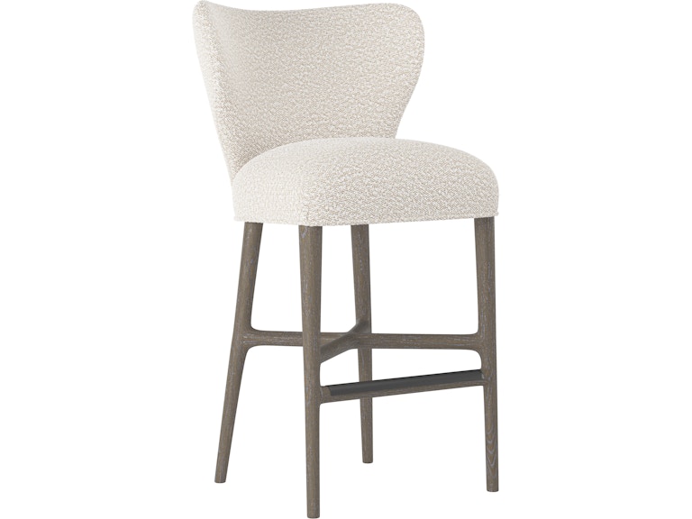 Bernhardt Interiors Casual Dining Kemp Fabric Bar Stool 305586N at Norwood Furniture