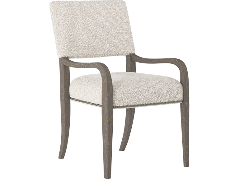 Bernhardt Interiors Casual Dining Moore Fabric Arm Chair 353522N at Norwood Furniture