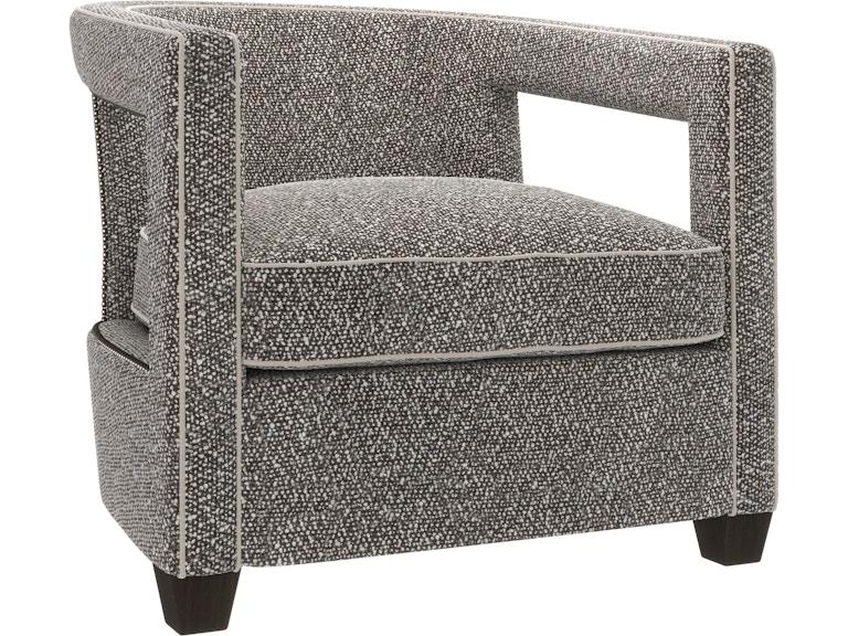 Bernhardt Interiors Living Room Alana Fabric Chair N1118 at Norwood Furniture