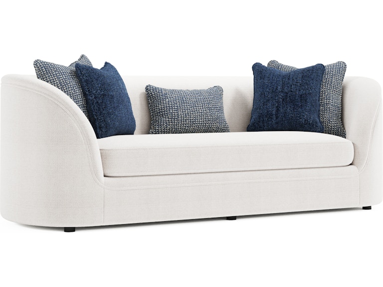 Bernhardt Interiors Living Room Amara Fabric Sofa N8027 at Norwood Furniture
