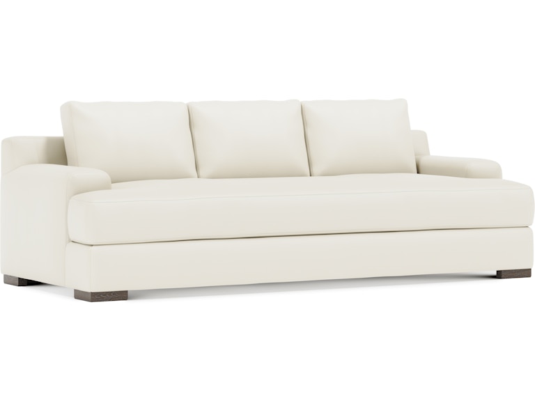 Bernhardt Interiors Living Room Andie Leather Sofa N9727LY at Norwood Furniture