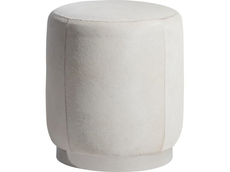 Bernhardt Interiors Living Room Ash Leather Ottoman N1501O at Norwood Furniture