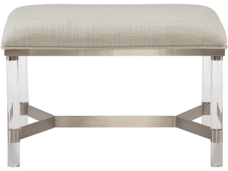 Bernhardt Interiors Living Room Cadiz Fabric Bench 375508 at Norwood Furniture