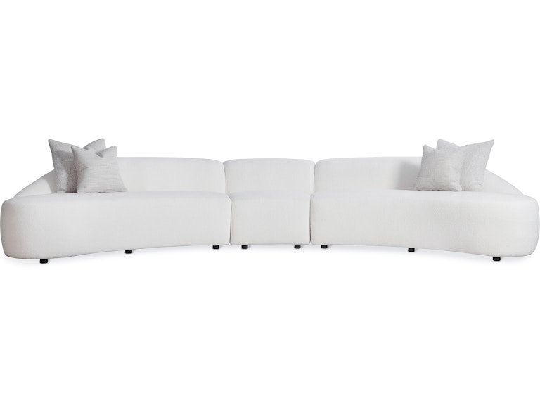 Bernhardt Interiors Living Room Calder Fabric Sectional K2096 at Norwood Furniture