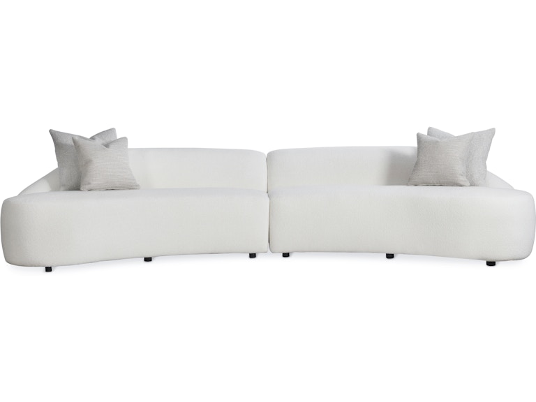 Bernhardt Interiors Living Room Calder Fabric Sectional K2095 at Norwood Furniture
