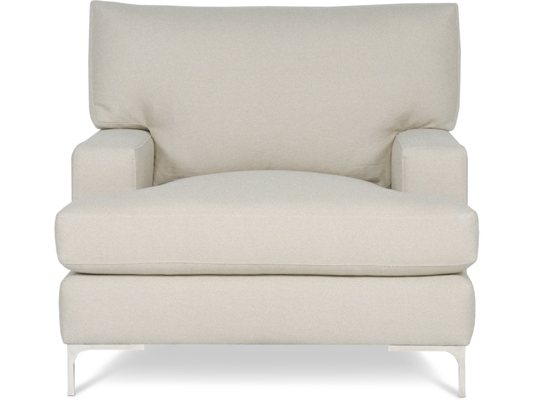 Bernhardt Interiors Living Room Carver Fabric Chair N2462 at Norwood Furniture
