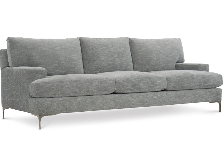 Bernhardt Interiors Living Room Carver Fabric Sofa N2467Y at Norwood Furniture