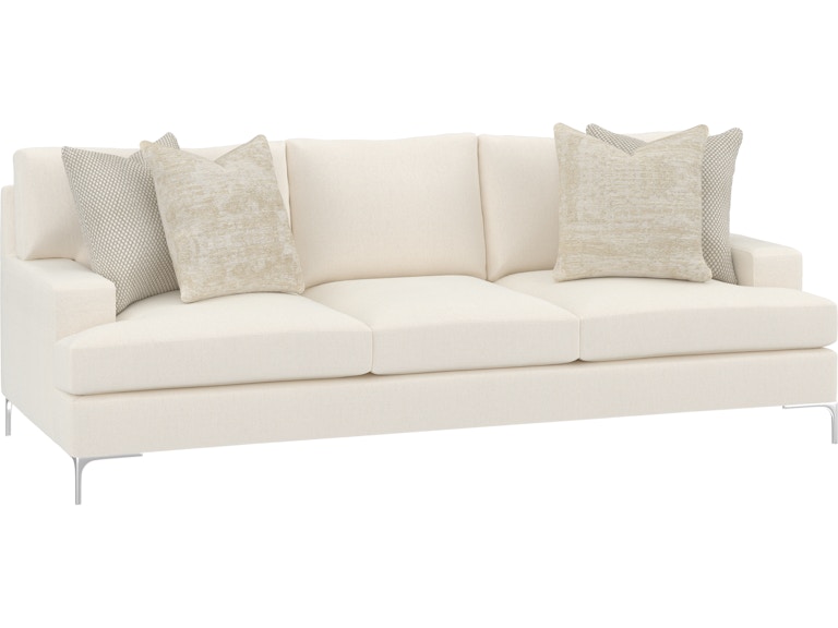 Bernhardt Interiors Living Room Carver Fabric Sofa N2467 at Norwood Furniture