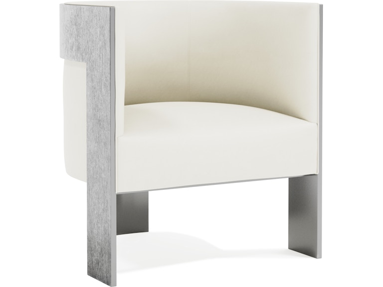 Bernhardt Interiors Living Room Cosway Leather Chair N3823L at Norwood Furniture