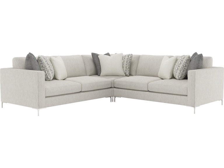 Bernhardt Interiors Living Room Eden Fabric Sectional K1188 at Norwood Furniture