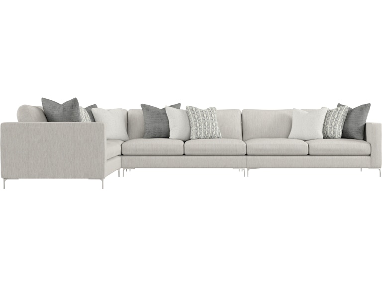 Bernhardt Interiors Living Room Eden Fabric Sectional K1679 at Norwood Furniture