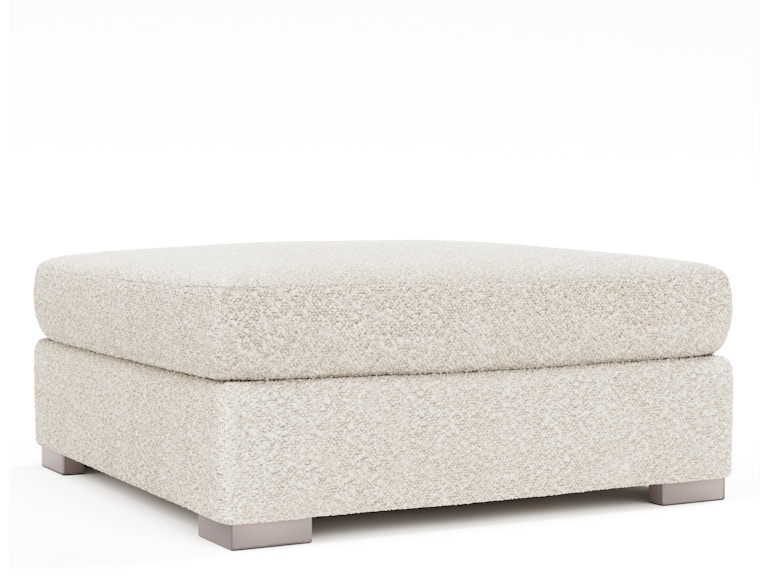 Bernhardt Interiors Living Room Helena Fabric Bumper Ottoman N5131 at Norwood Furniture