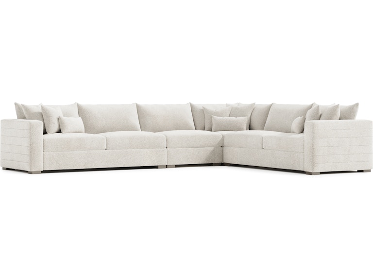 Bernhardt Interiors Living Room Helena Fabric Sectional K2189 at Norwood Furniture
