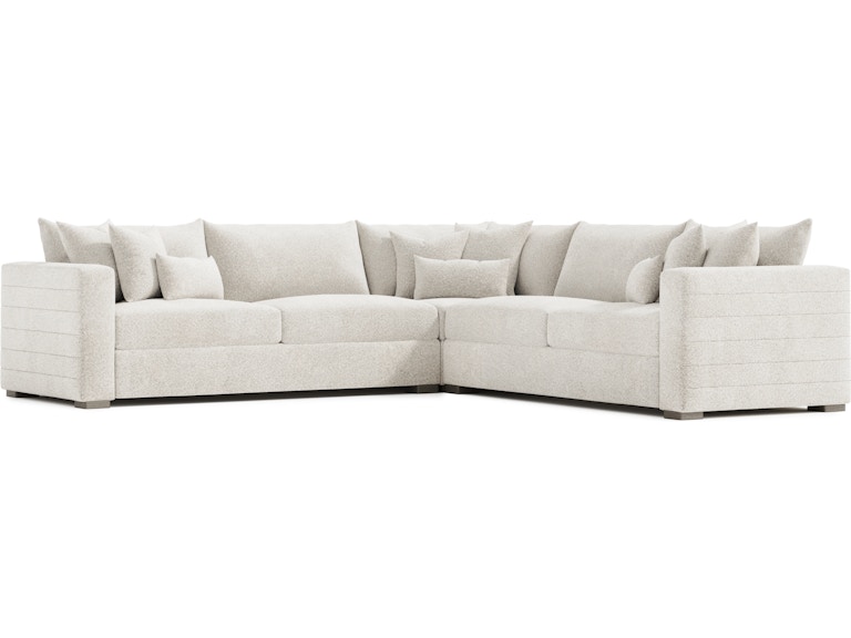 Bernhardt Interiors Living Room Helena Fabric Sectional K2193 at Norwood Furniture