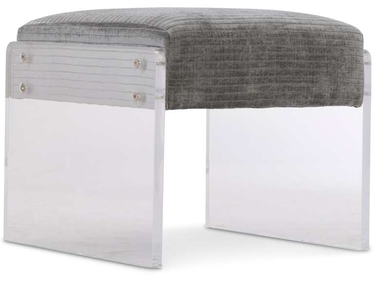 Bernhardt Interiors Living Room Jasper Fabric Ottoman N1110 at Norwood Furniture