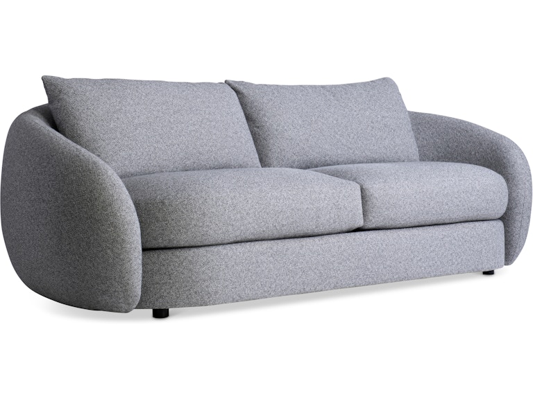 Bernhardt Interiors Living Room Moretti Fabric Sofa N1497Y at Norwood Furniture