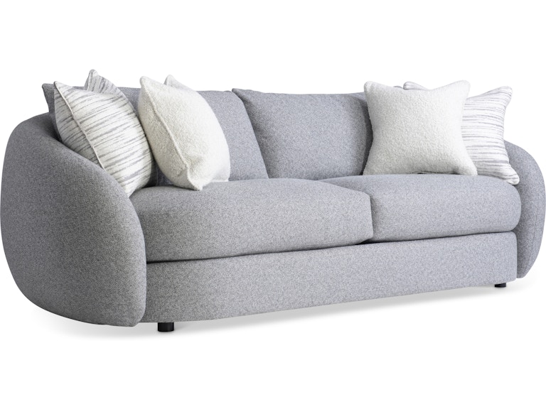 Bernhardt Interiors Living Room Moretti Fabric Sofa N1497 at Norwood Furniture