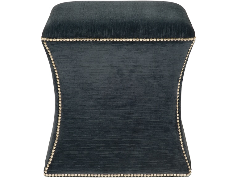 Bernhardt Interiors Living Room Roscoe Fabric Ottoman N9000 at Norwood Furniture