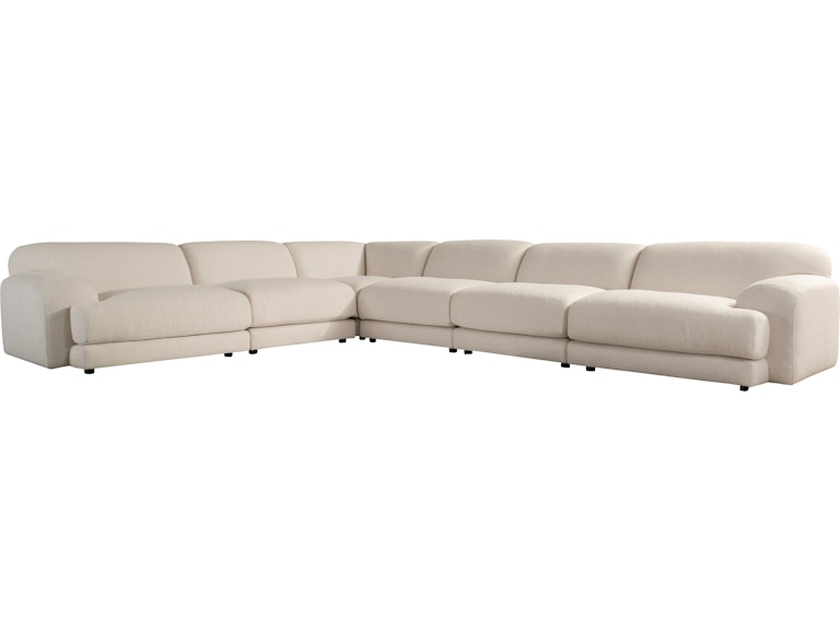 Bernhardt Interiors Living Room Rylan Fabric Sectional K1841 at Norwood Furniture