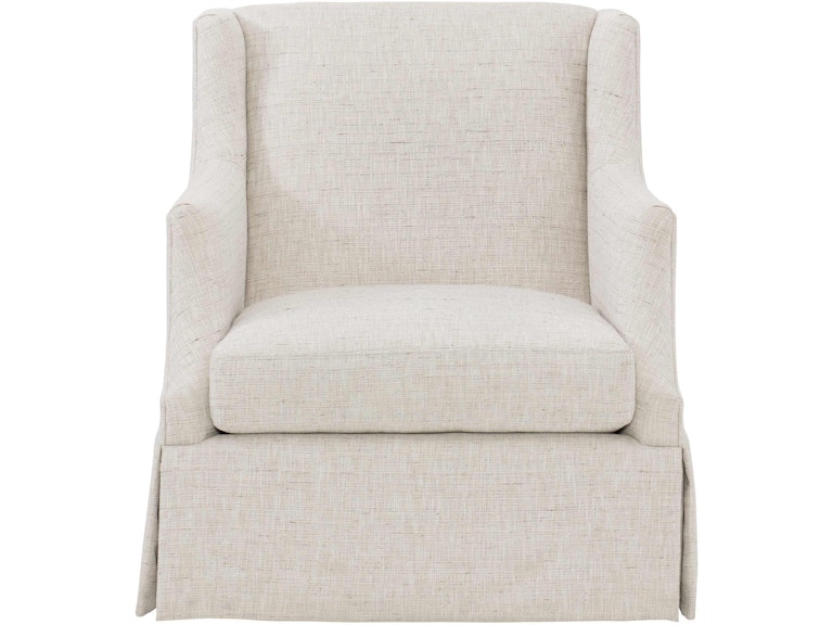 Bernhardt Interiors Living Room Sabrina Fabric Swivel Chair N2592S at Norwood Furniture