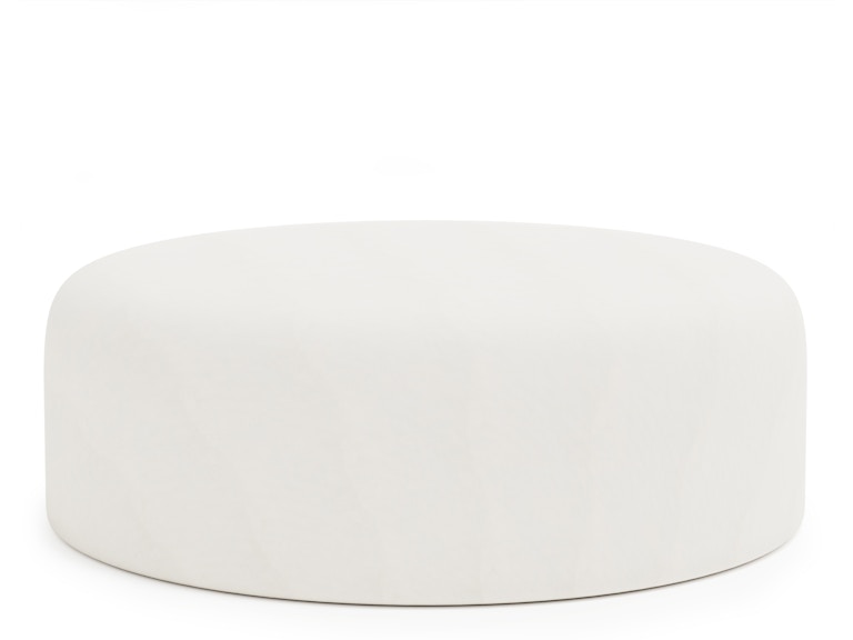 Bernhardt Interiors Living Room Tyre Leather Ottoman N4201L at Norwood Furniture