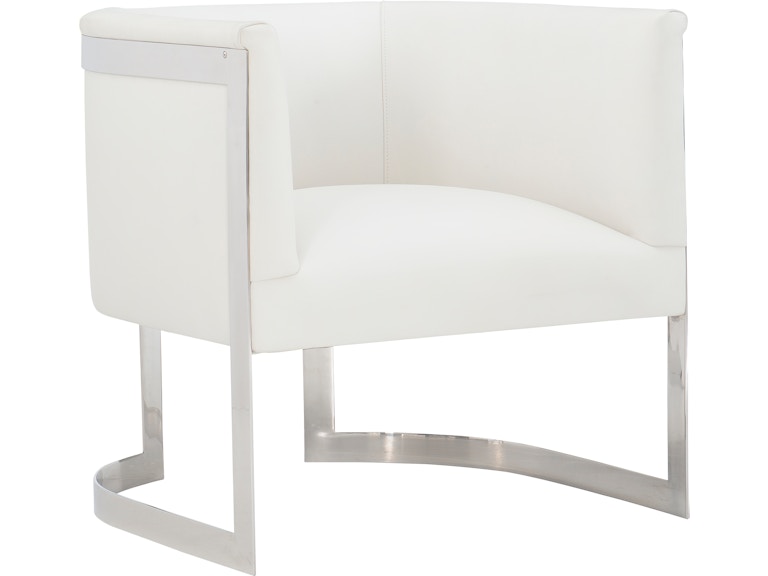 Bernhardt Interiors Living Room Zola Leather Chair N8104L at Norwood Furniture
